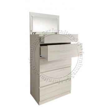 Chest of Drawers COD1288 (With Flip Mirror)